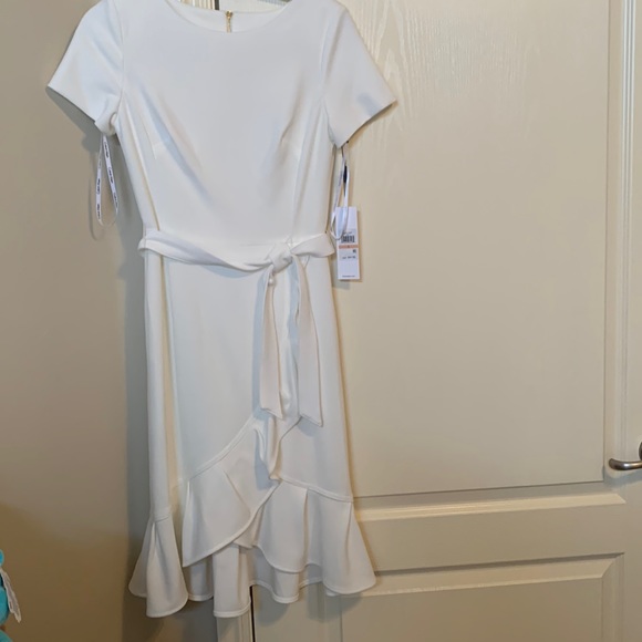 Calvin Klein | Dresses | Calvin Klein White Dress With Gold Zipper Size 2 | Poshmark Calvin Klein | Dresses | Calvin Klein White Dress With Gold Zipper Size 2 | Poshmark